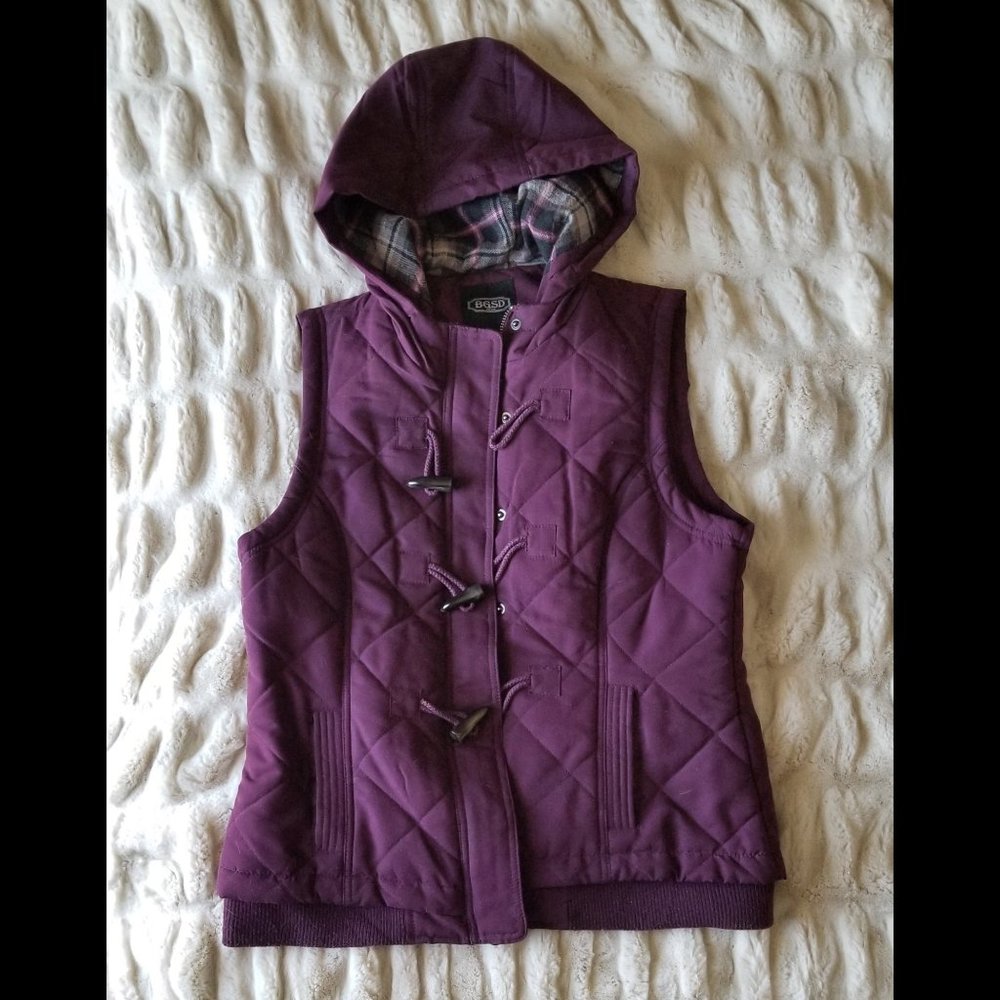 BGSD Quilted Hooded Vest